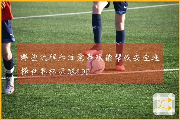 哪些流程和注意事项能帮我安全选择世界杯买球app