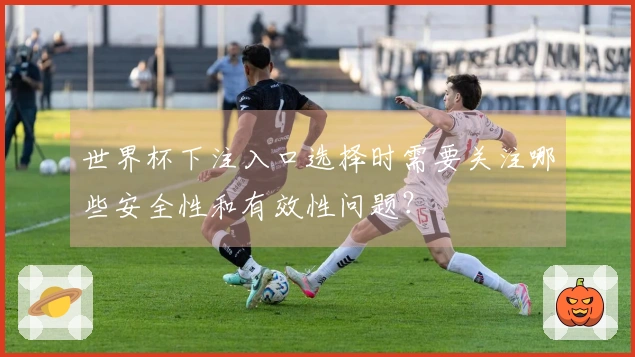 世界杯下注入口选择时需要关注哪些安全性和有效性问题？